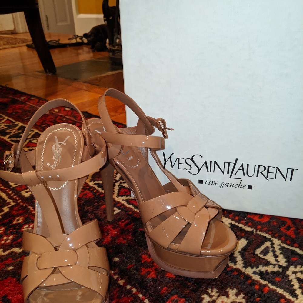 🍒YSL 🍒TRIBUTE Nude patent EUC